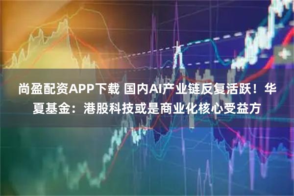 尚盈配资APP下载 国内AI产业链反复活跃!华夏基金:港股科技或是商业化核心受益方